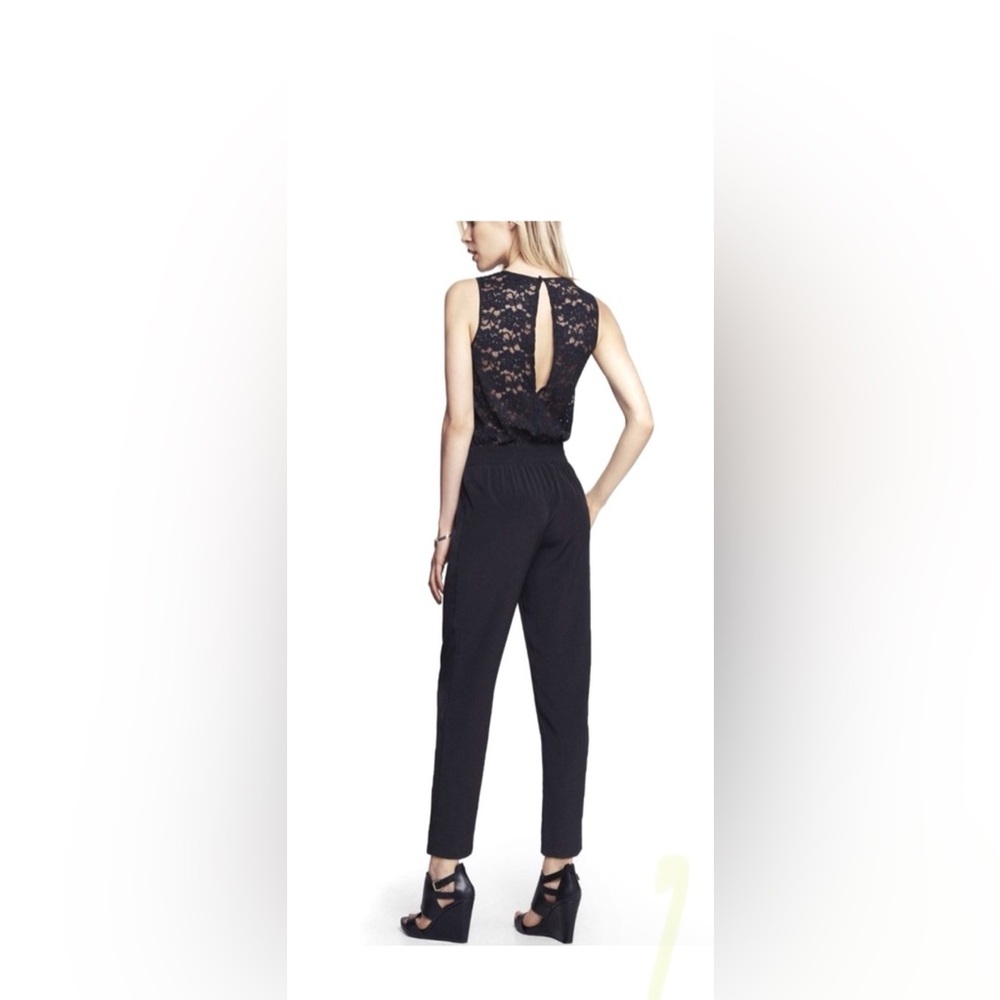 Express lace jumpsuit size 4 - Picture 2 of 5